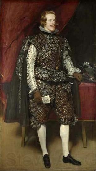 Diego Velazquez Philip IV in Brown and Silver, Norge oil painting art